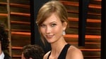 Karlie kloss wearing chopard at the vf oscars party